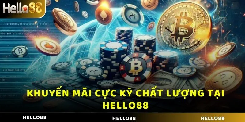 Khuyến mãi cực kỳ chất lượng tại Hello88